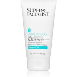   Super Facialist Vegan Collagen Rejuvenating Gel Cleanser with Marine Bio-Complex Seaweed and Hyaluronic Acid 150ml