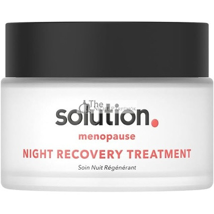 The Solution Menopause Night Recovery Treatment 50ml Dermatologically Tested Night Face Cream for Women Hydrating Anti-Aging Vegan Cruelty-Free Face Cream for Mature Skin