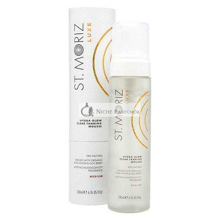 St Moriz Luxe Hydra-Glow Clear Tanning Mousse - Medium 200ml