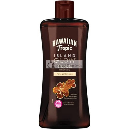 Hawaiian Tropic Island Glow Tropical Tanning Oil for Golden Tan