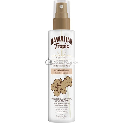Rollover to Zoom Hawaiian Tropic Self Tan Water Light/Medium 200ml