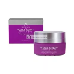   Youth Lab. Retinol Reboot Night Cream - Reduces Aging and Wrinkles - Regulates Excess Sebum - Radiant and Healthy Skin - 30ml