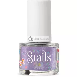   Snails 517308 Kids Nail Polish Mini Play Purple Comet Water-Based Washable Safe Vegan