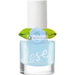   Snails Children's Nail Polish SIC Peel-Off Formula Water-Based Vegan with Nourishing Rose Water Blue