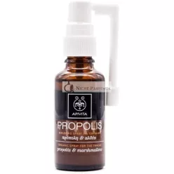   Apivita Organic Throat Spray with Marshmallow and Propolis 30ml