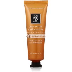 Face Scrub With Apricot - Gentle Exfoliating 50ml/1.83oz