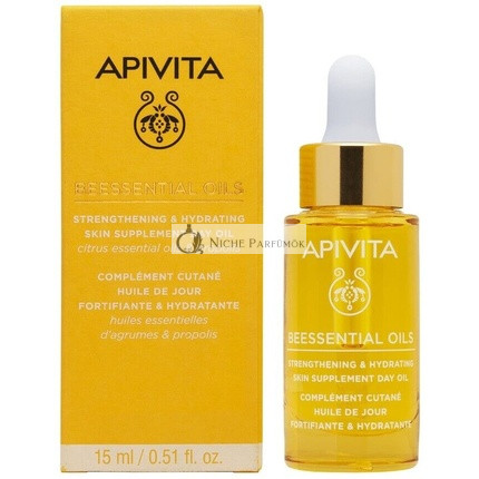 Apivita Beesential Oils Strengthening and Hydrating Skin Supplement Day Oil 15ml