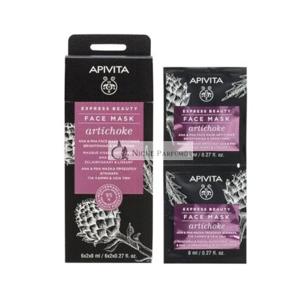 Apivita Express Beauty AHA & PHA Face Mask with Artichoke 8ml