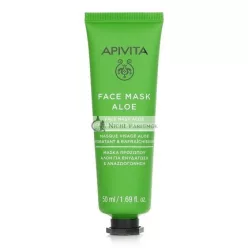 Apivita Face Mask with Aloe Moisturizing and Refreshing 50ml