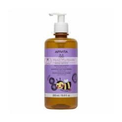   Apivita Mini Bees Gentle Kids Shampoo with Blueberry and Honey 500ml