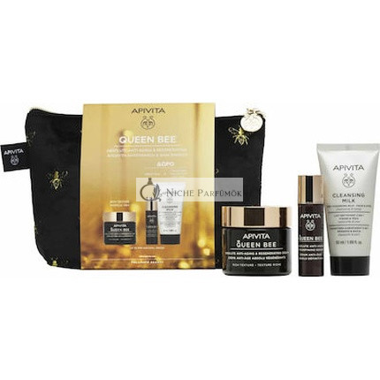 Apivita Promo Queen Bee Absolute Anti-Aging Regeneration Light Cream With Mini 3 In 1 Lotion Gift