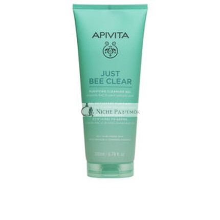 Just Bee Clear Purifying Cleansing Gel For Oily Acne-Prone Skin - 200 Ml
