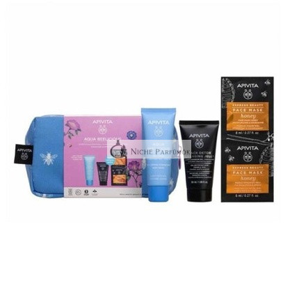 Apivita Aqua Beelicious Light Moisturizing Gel & Cleansing Gel & Mask Honey