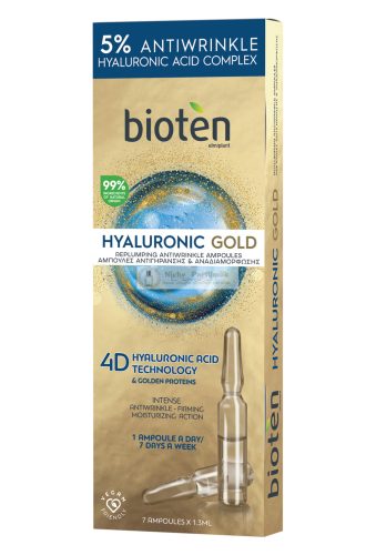 Bioten Hyaluronic Gold Replumping Antiwrinkle Ampoules