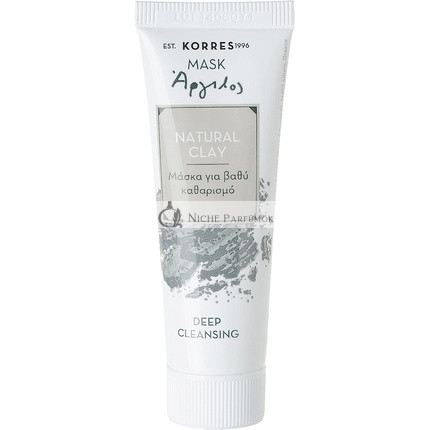 KORRES Natural Clay Deep Cleansing Mask - Vegan