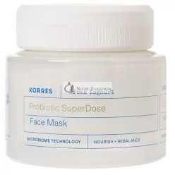   KORRES GREEK YOGHURT Probiotic Face Mask Dermatologically Tested 100ml