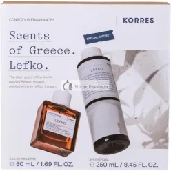 KORRES Lefko EDT & Shower Gel Set 300ml