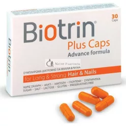   Biotrin Plus Capsules Dietary Supplement For Healthy Hair And Nails - 30 Capsules