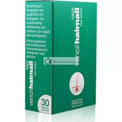   Vencil Hairnails Dietary Supplement For Hair Skin Nails 30 Capsules