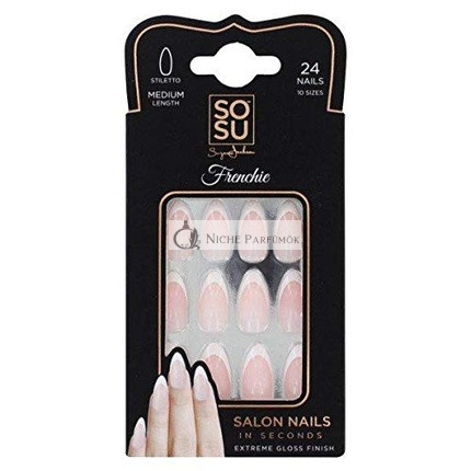 Sosu Frenchie Salon False Nails Long