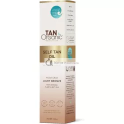   TanOrganic Self-Tanning Oil 100ml - Eco-Certified, Vegan, Anti-Aging, Easy Application