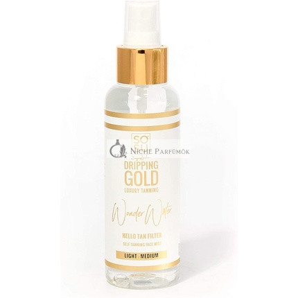 SoSu By SJ Dripping Gold Water Light/Medium Self Tanning Mist 100ml