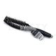 Olivia Garden Fingerbrush Combo Small Hair Brush with Nylon and Boar Bristles