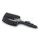 Olivia Garden Fingerbrush Combo Large Black Hair Brush with Nylon and Boar Bristles
