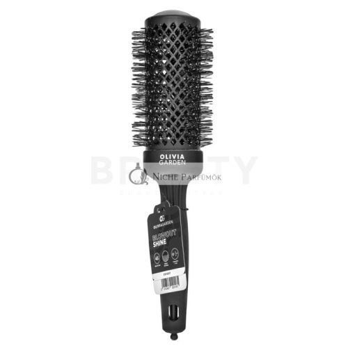 Olivia Garden Expert Blowout Shine Round Brush Black 45 mm Hair Brush