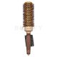 Olivia Garden Expert Blowout Shine Round Brush Wavy Bristles Gold & Brown 45 mm Hair Brush