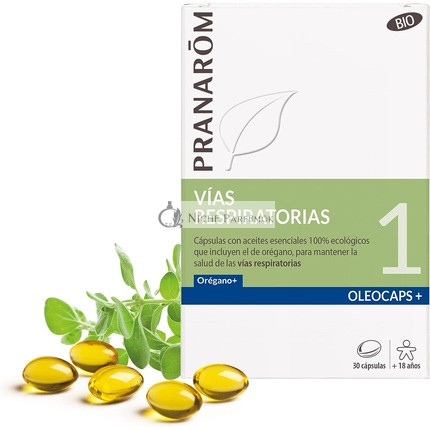 Pranarom Oleocaps 1 Ways Respiratory 30 Capsules