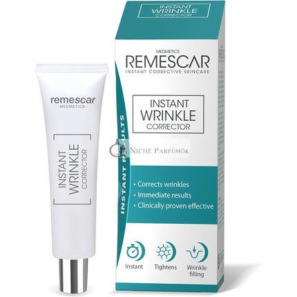 Remescar Instant Wrinkle Corrector 8ml - Clinically Proven Instant Results - Anti Aging & Facial Wrinkle Reduction - Fills Wrinkles & Firms the Skin - Reduce Signs of Aging