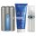 Cuba Prestige Platinum Fragrance for Men 3 Piece Gift Set - 3.0oz EDT Spray, 3.4oz Aftershave, 6.8oz Shower Gel