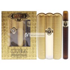 Cuba Prestige Legacy Men 3oz and 1.17oz EDT Spray Gift Set