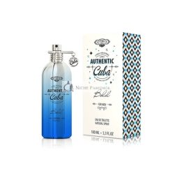 Cuba Authentic Bold Eau de Toilette for Men 100 ml
