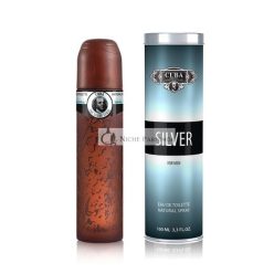 Cuba Silver Eau De Toilette Spray 3.3 Oz Fragrance for Men