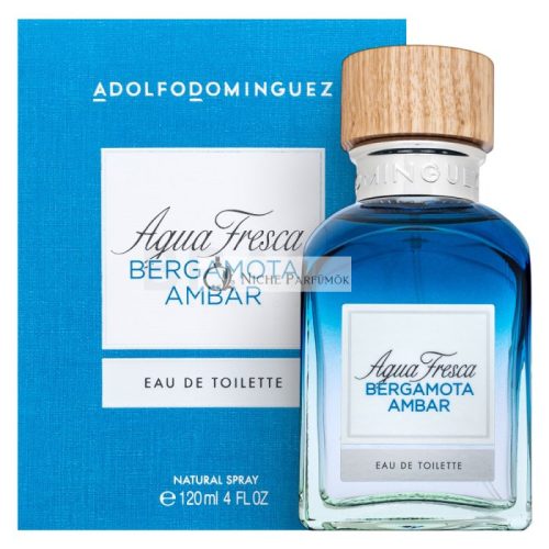 Adolfo Dominguez Agua Fresca Bergamota Amber Eau de Toilette for Men 120 ml