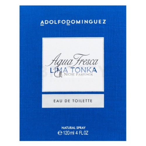 Adolfo Dominguez Agua Fresca Lima Tonka Eau de Toilette for Men 120 ml