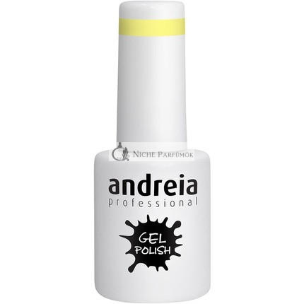 Andreia Semi-Permanent Nail Gel Polish Colour 202 Yellow 10ml