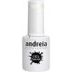 Andreia Semi-Permanent Nail Gel Polish for UV/LED Lamp Intense Shine and 4 weeks Nail Gel Varnish Colour 248 Pearl White 10.5ml