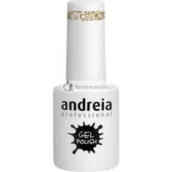 Andreia Semi-Permanent Nail Polish 253 Gold, Silver, Black