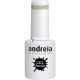 Andreia Semi-Permanent Nail Gel Polish Colour 254 Silver Glitter 10.5ml