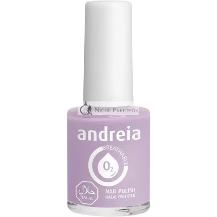 Andreia Halal Breathable Nail Polish Glossy Vegan and Cruelty-Free 10.5ml B1 Purple