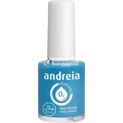   Andreia Halal Breathable Nail Polish Glossy Vegan and Cruelty-Free 10.5ml B9 Blue