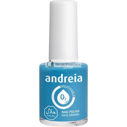 Andreia Halal Breathable Nail Polish Glossy Vegan and Cruelty-Free 10.5ml B9 Blue