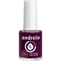   Andreia Halal Breathable Nail Polish Glossy Vegan and Cruelty-Free 10.5ml B7 Purple