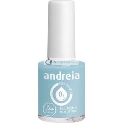   Andreia Halal Breathable Nail Polish Glossy Vegan and Cruelty-Free 10.5ml B3 Blue