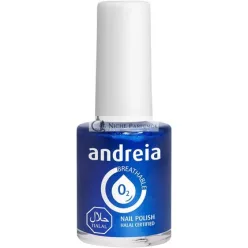   Andreia Halal Breathable Nail Polish Glossy Vegan and Cruelty-Free B13 Blue Shimmer 10.5ml