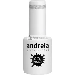   Andreia Semi-Permanent Nail Gel Polish Colour 277 Silver Glitter 10.5ml