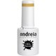 Andreia Semi-Permanent Nail Gel Polish Colour 281 Gold Glitter 10.5ml